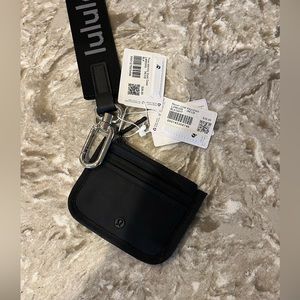 Lululemon card case and keychain